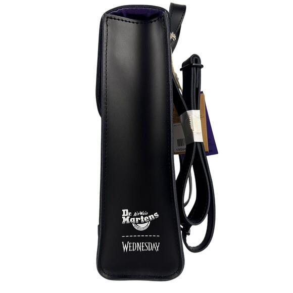 Dr. Martens Wednesday Adams Backpack, Corran Loafers, and Outcasts Are In Socks - Picture 12 of 16